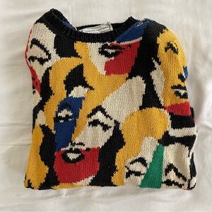 Medium vintage Marylin Monroe knitted sweater
